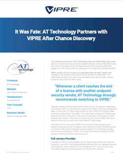 front cover of AT Technology case study